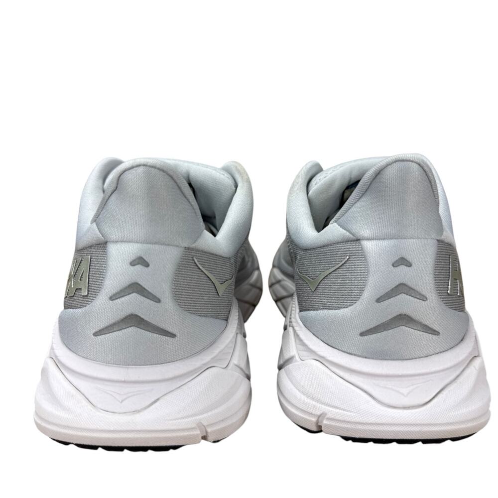Hoka Arahi 6 Women 9.5 B Harbor Mist Silver Running Shoes Sneaker Aetrex Insoles - Picture 13 of 13